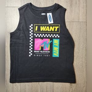 (NWT) Old Navy MTV Kids Tank Top Size Small